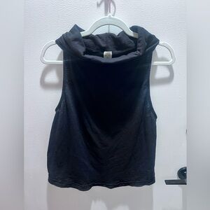 We The Free Black Sleeveless Tank Top Sz M EUC